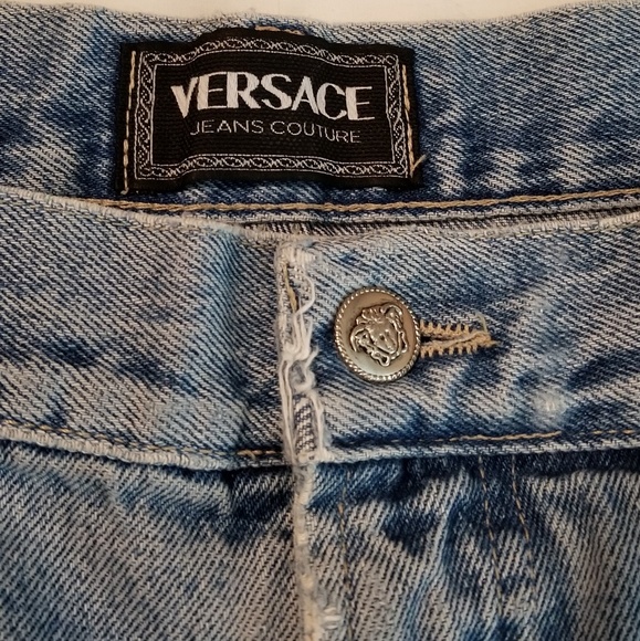 Versace Other - 💜💜💜 Authentic VERSACE  vintage Distressed Jeans